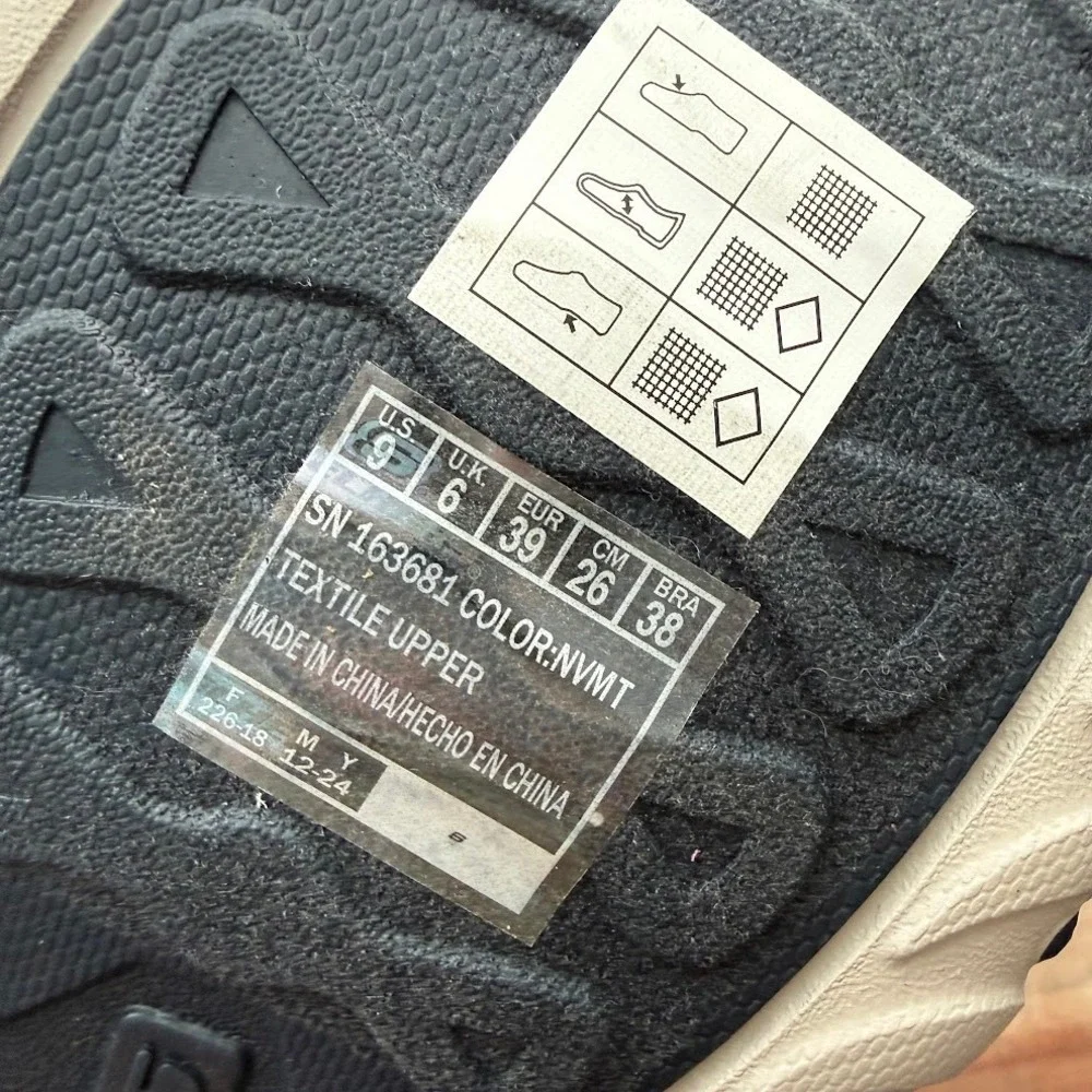 Skechers Trail Womens 9 Navy‎ Multi Space Dye Luxe Foam Sandals Machine Washable - Picture 11 of 11